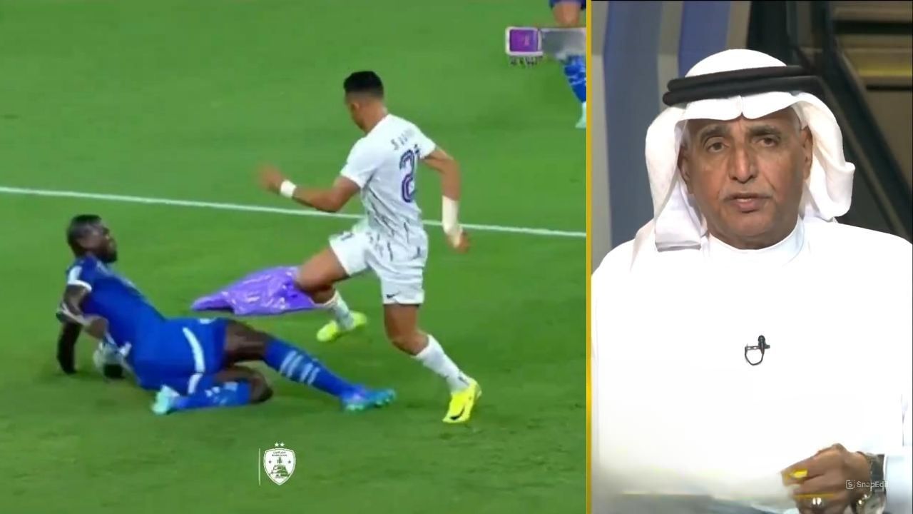 هدف ظالم.. محمد فودة يكشف خطأ تحكيمي في مباراة الهلال والعين