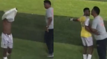 نطحه برأسه.. اشتباك محمد نور مع لاعب في أكاديمية الاتحاد