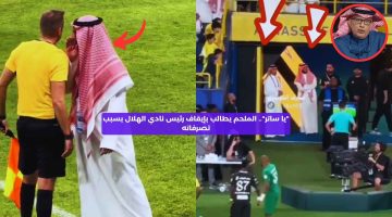 “يا ساتر”.. الملحم يطالب بإيقاف رئيس نادي الهلال بسبب تصرفاته